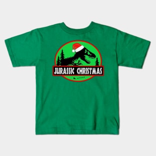 Jurassic Christmas Kids T-Shirt